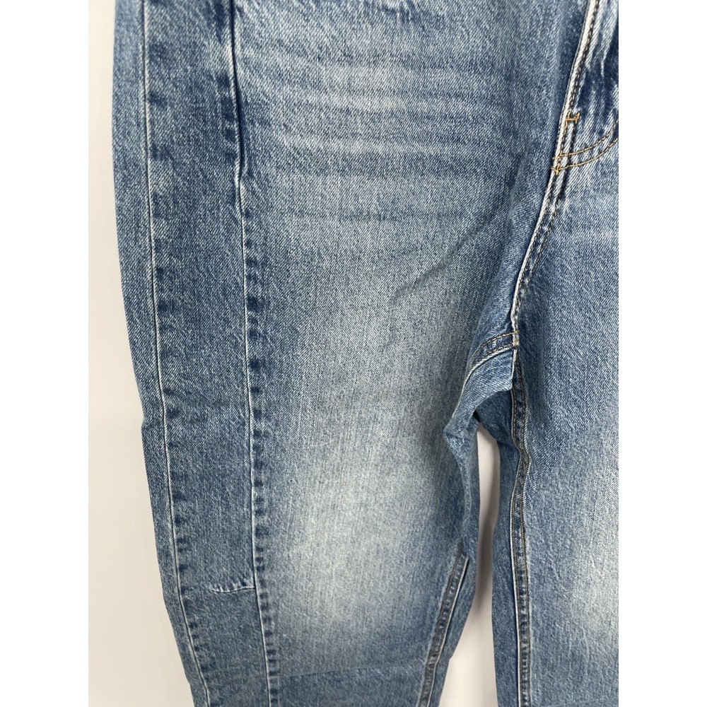 Lucky Brand Jeans Women's 6/28 Blue Denim Medium Wash Barrel Leg Streetwear NWT - Picture 11 of 16